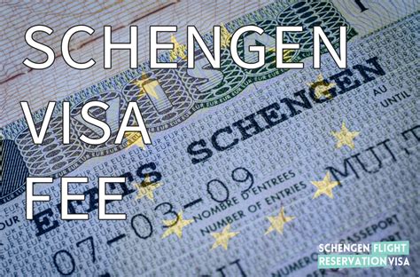 schengen visa application cost